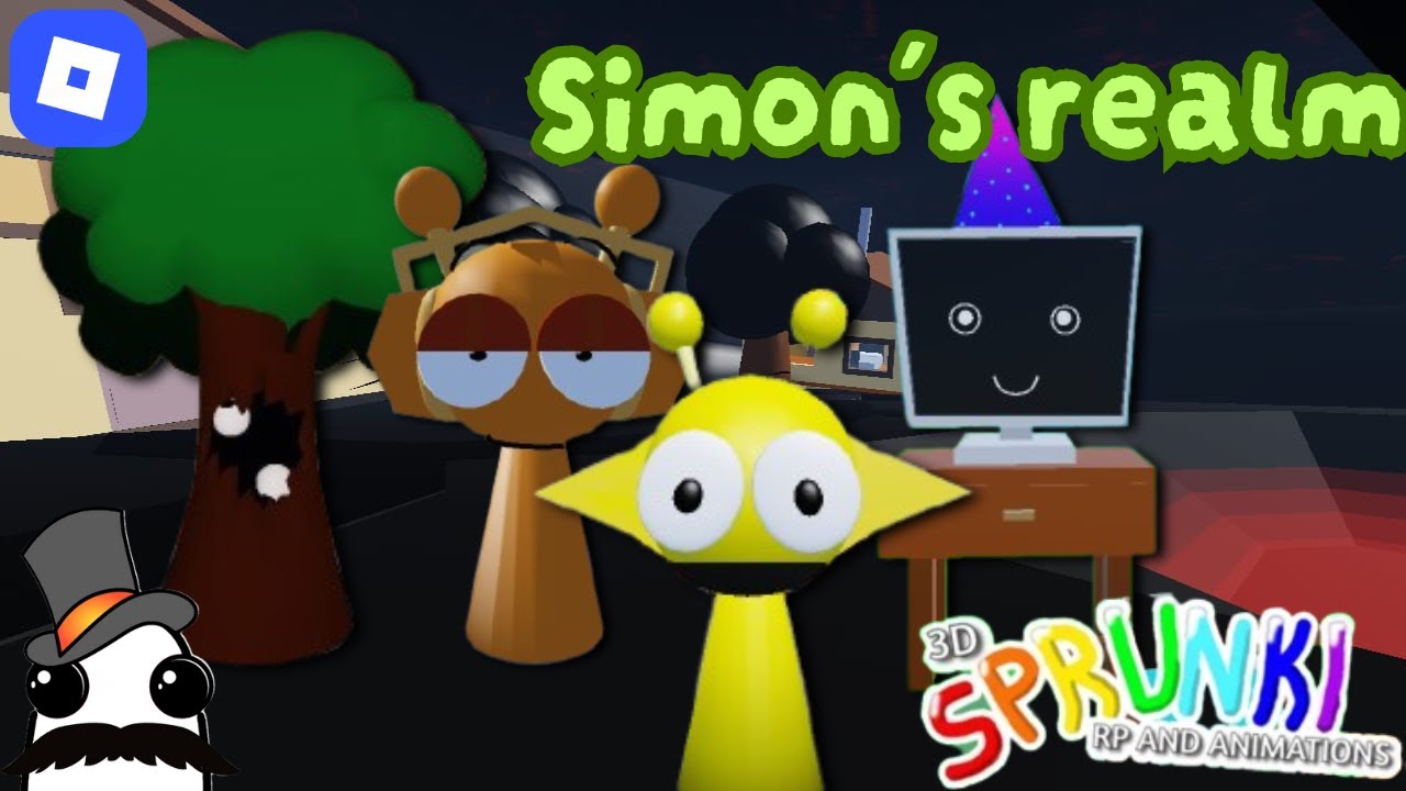 Insignias nuevas de SIMONS REALM Sprunki RP and animation | Koda