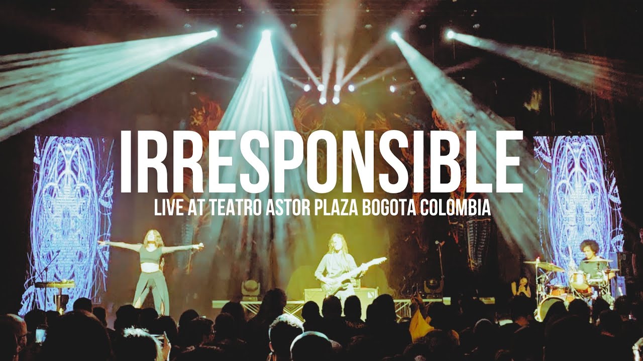 MINIPONY - IRRESPONSIBLE Live at Bogot&aacute; - Colombia - Opening act Meshuggah