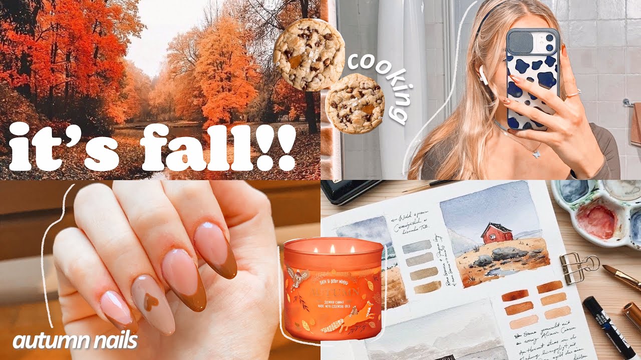 HOW TO GET INTO FALL MOOD🐿🍂 halloween room decor, shopping, inspiration, buscket list.