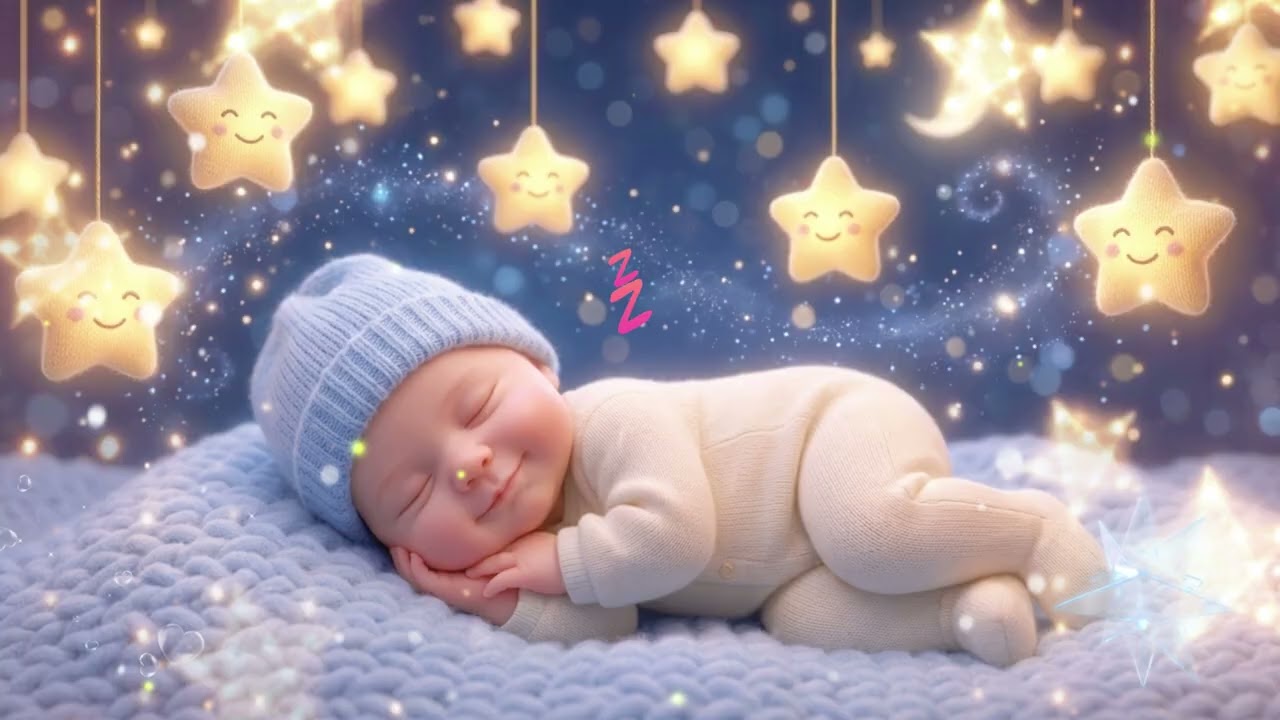 ✨ Música Relajante para Calmar Bebés 🌈 Sueño Profundo con Música de Cuna ✨