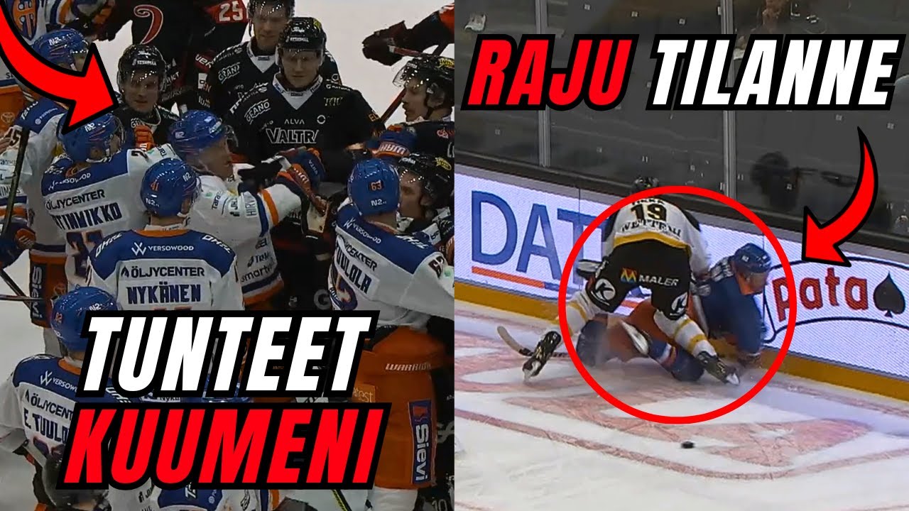 Joukkotappelua ja rajuja ulosajoja - Viikonlopun Liigan huippuhetket