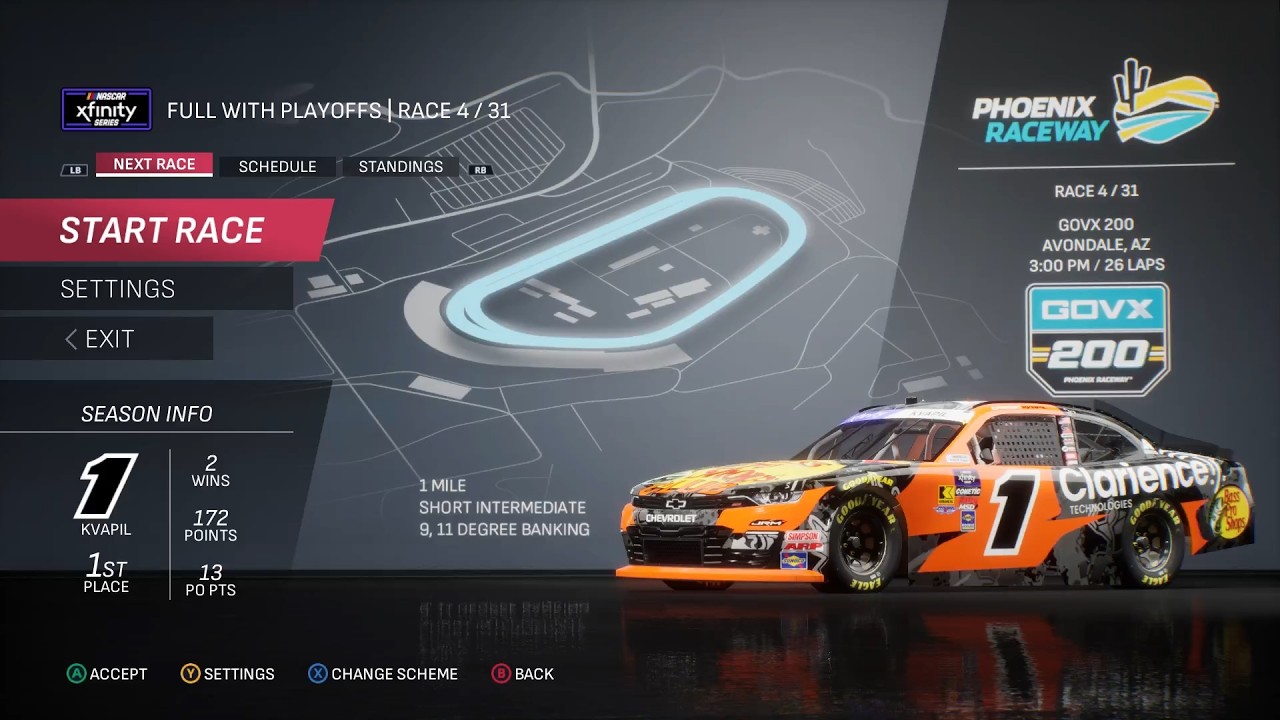 NASCAR 25 - Carson Kvapil Championship Mode - Race 4/31