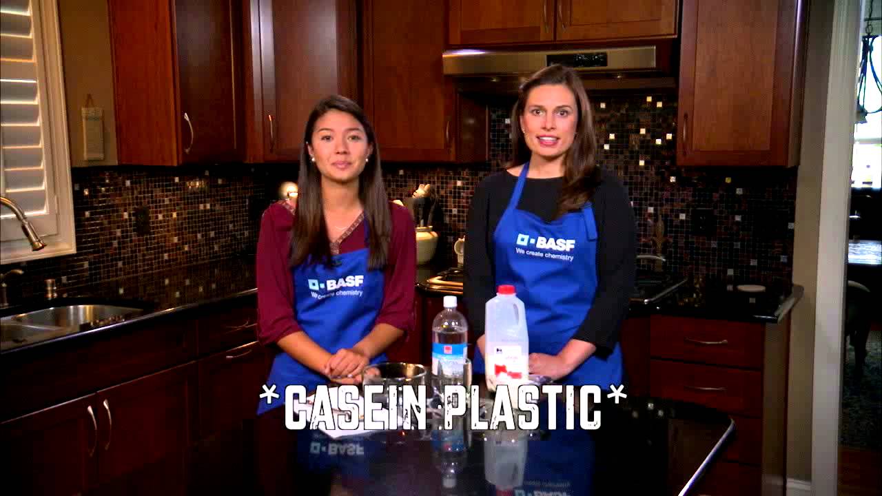 How to Turn Milk into Plastic