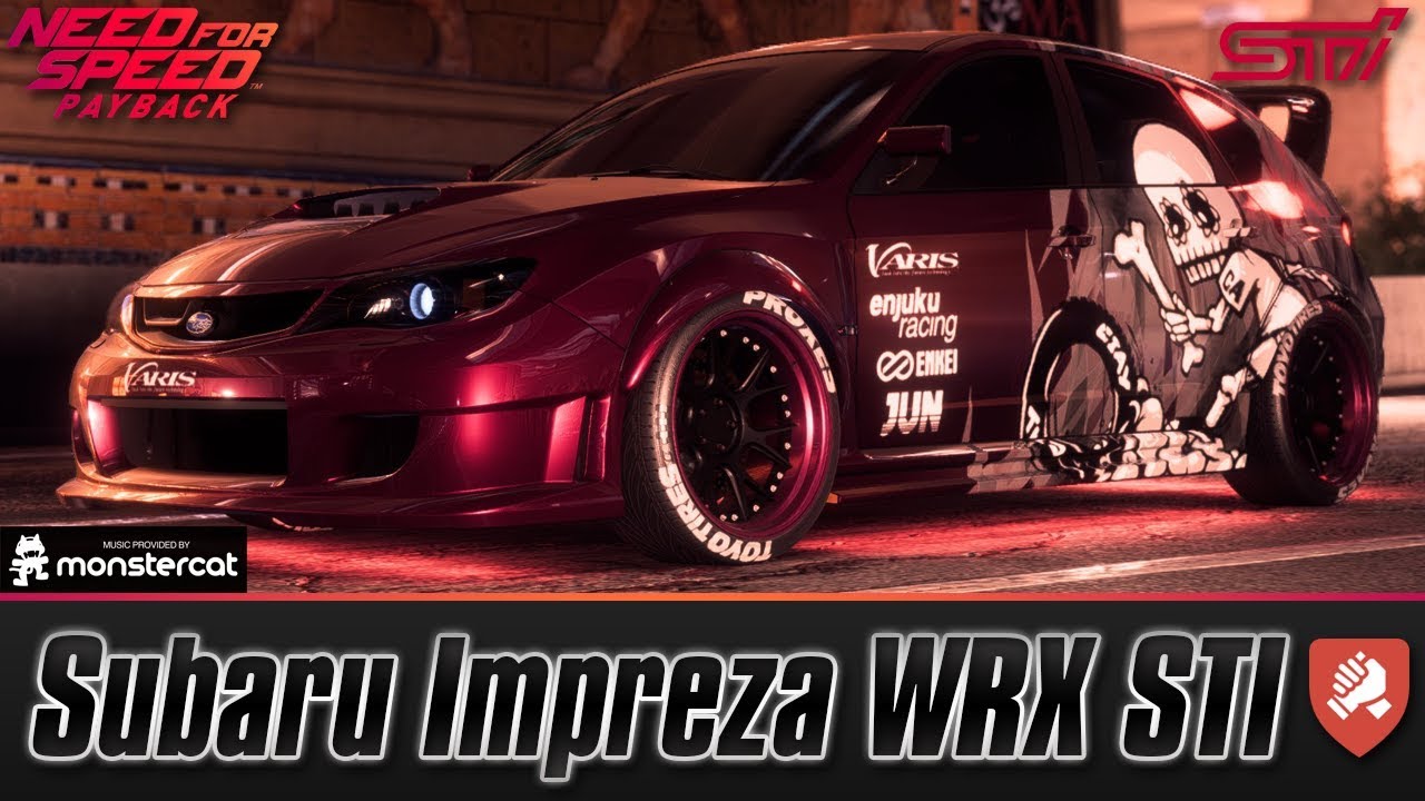 Need For Speed Payback: Subaru Impreza WRX STI Race Build | LV399 | Lancer Evo Killer