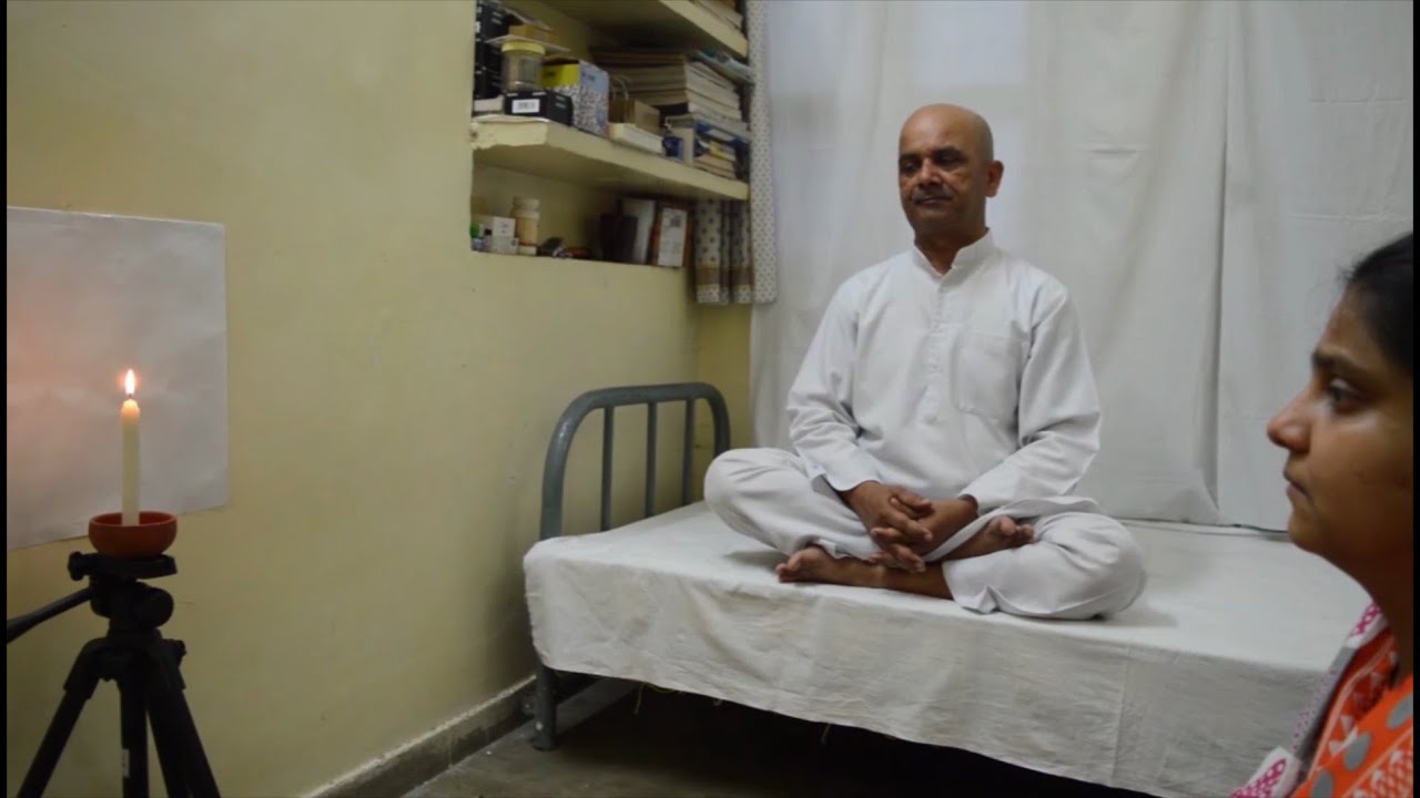 Tratak Kaise Karein त्राटक कैसे करें ( Candle Meditation ) 7/9 by Yogi Anand Ji (Kanpur)