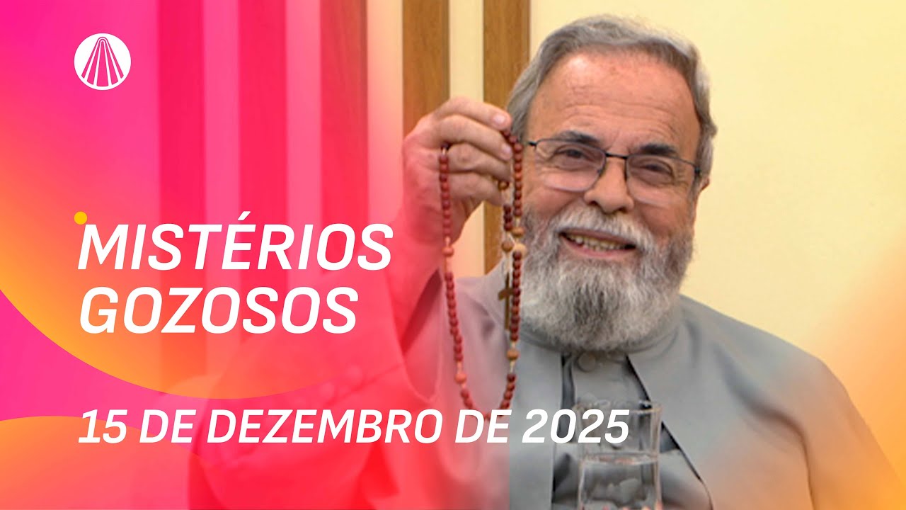 Terço de Aparecida com Pe. Antonio Maria - 15 de dezembro 2025 [Mistérios Gozosos]