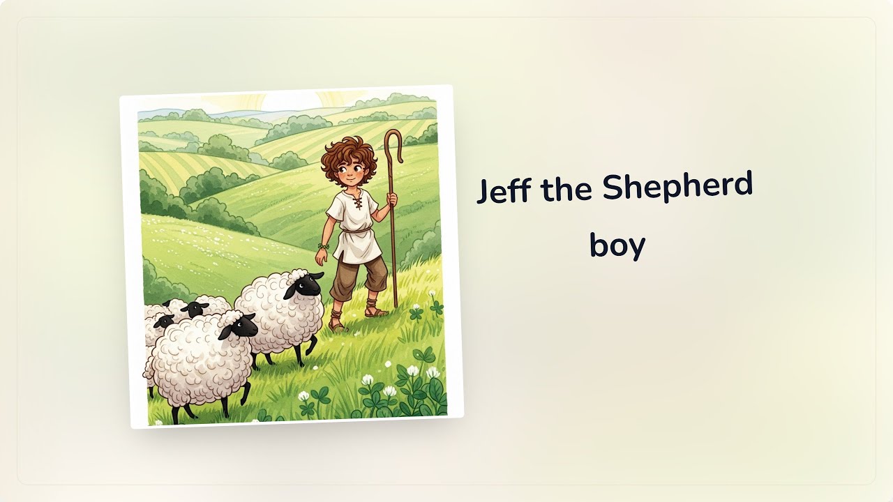 ✨ Bedtime Story: Jeff the Shepherd Boy