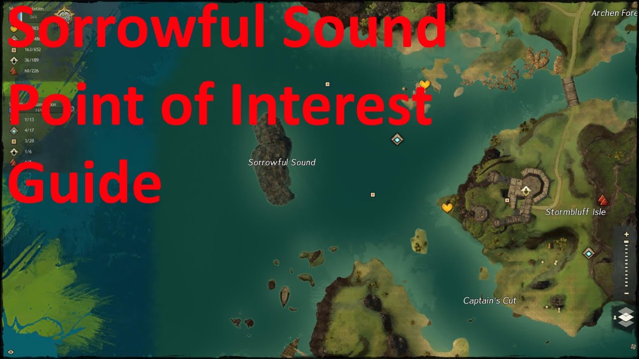 GW2 Sorrowful Sound POI Professor Portmatt's Lab Guide (Bloodtide Coast)
