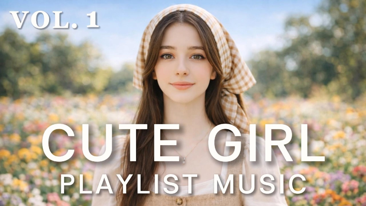 Cute Girl Playlist Music Vol.1 | 🌸 Soft & Happy Songs for a Beautiful Day
