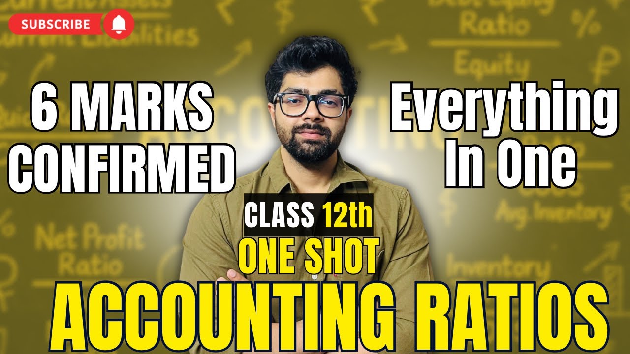 Super One Shot Accounting Ratios | Best for PreBoards | Class 12