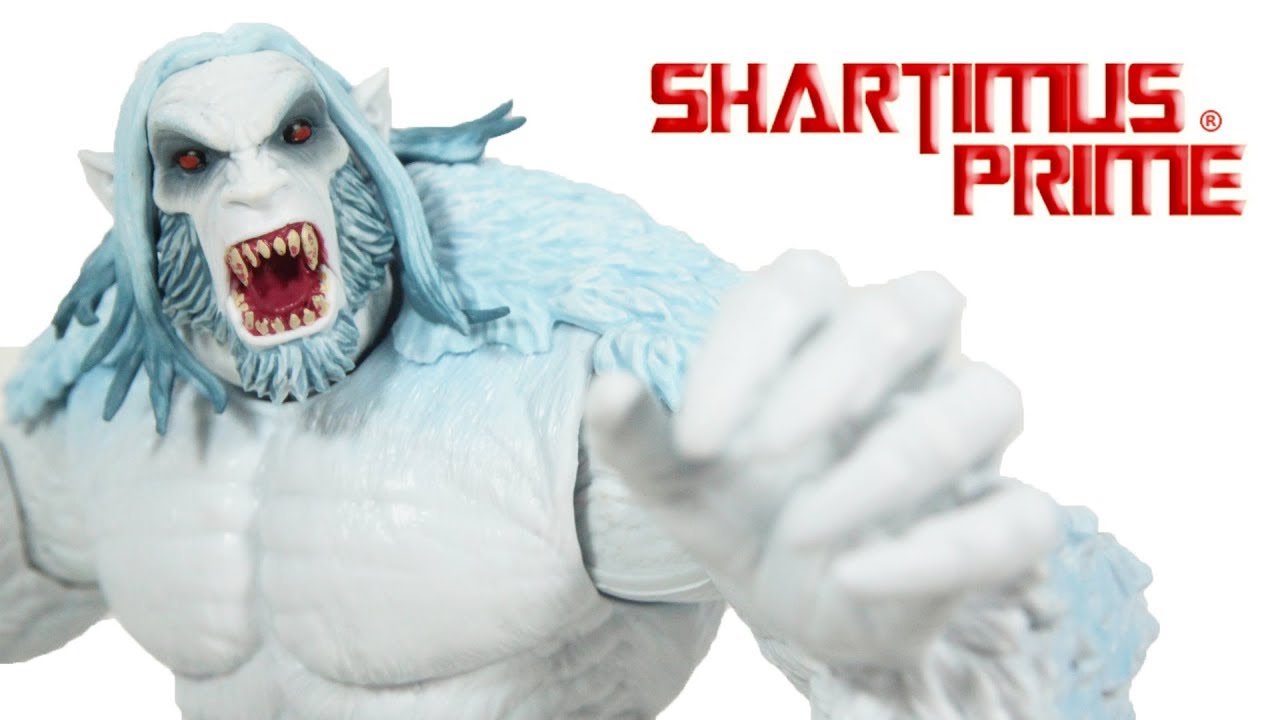 Marvel Legends Wendigo 2019 X-Men Build A Figure BAF Hasbro Action Figure Review