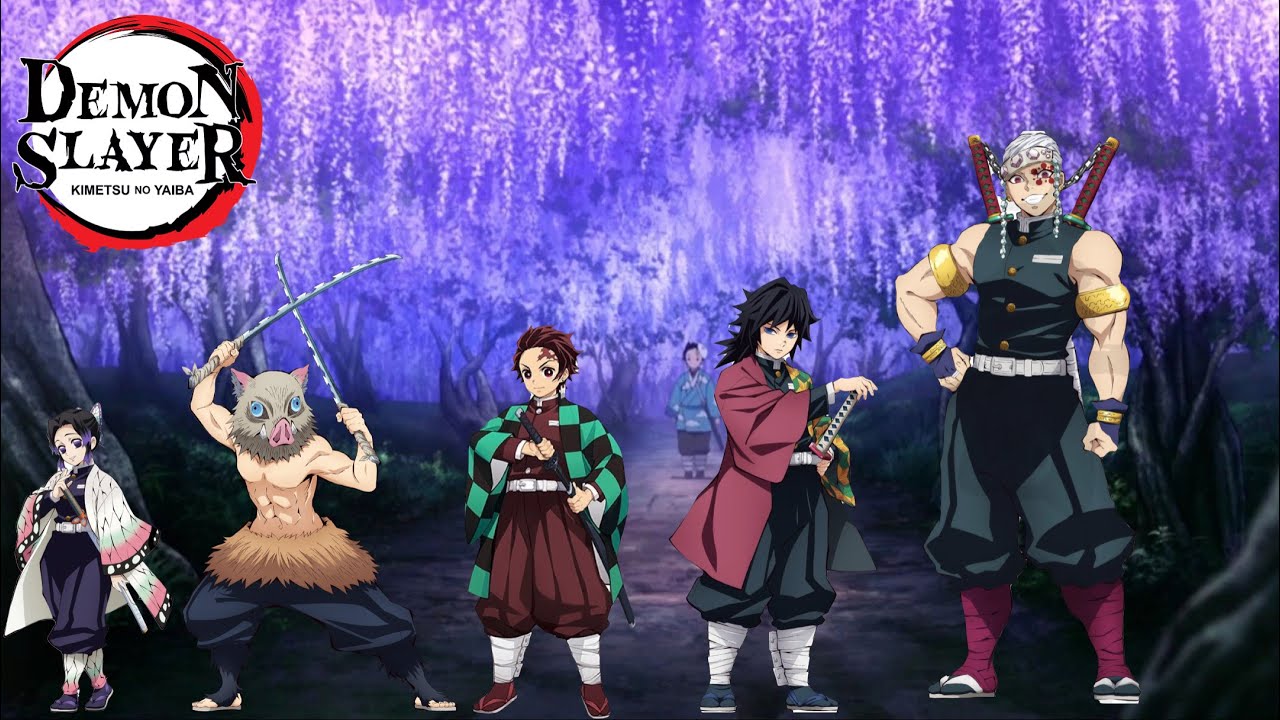 Demon Slayer Characters Size Comparison (ft @D Comparisons)