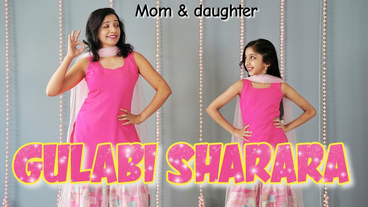 Gulabi Sharara | Thumak Thumak | Uttarakhand song | Nivi and Ishanvi | mom daughter dance | Laasya