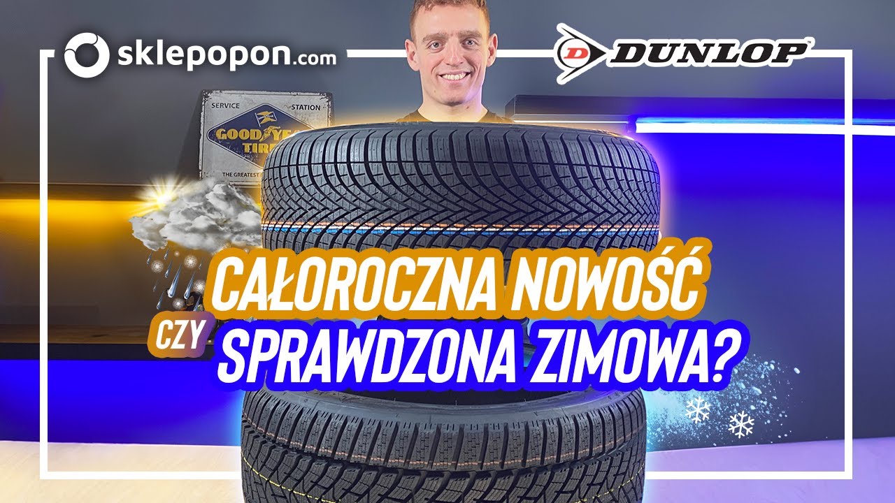 Prezentujemy opony Dunlop All Season 2 oraz Dunlop Winter Sport 5!