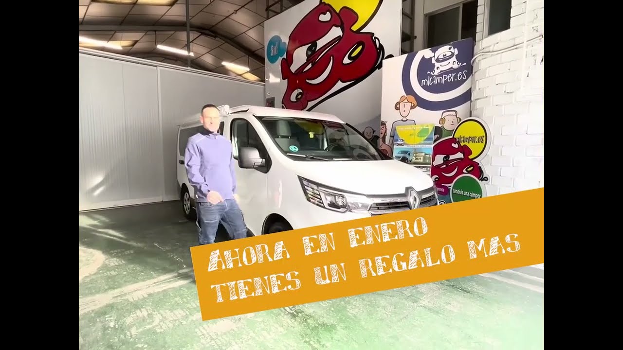 Camperizar Renault trafic techo elevable cama l2h1