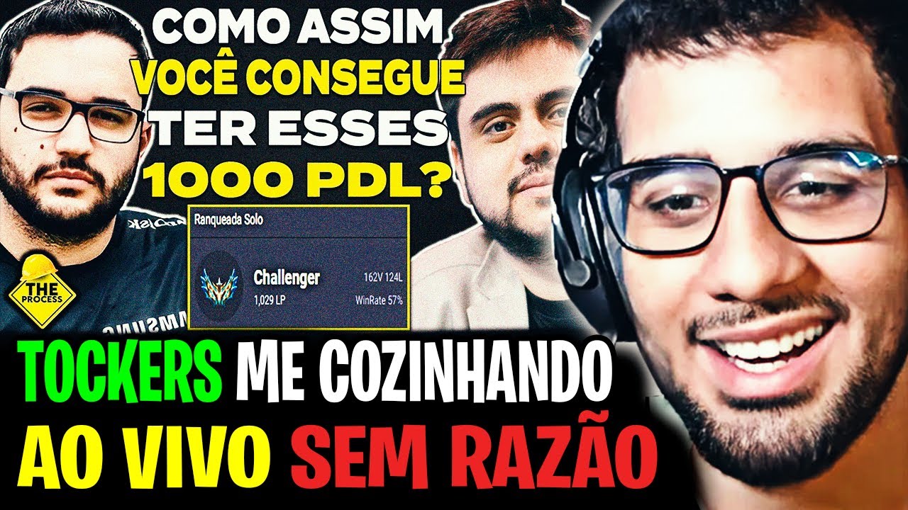 🚨 TOCKÃO COZINHOU o VOVÔ no THE PROCESS! ABSOLUT REAGIU e EXPÔS o TOCKERS na LIVE