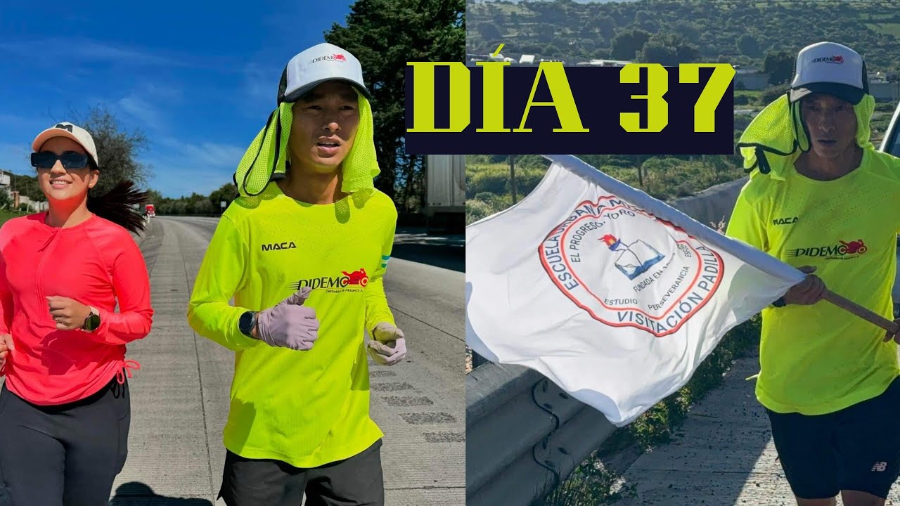 Shin Fujiyama DÍA 37 - Hoy tocó recuperar 5 km del día de ayer - A 3 días para llegar al DF