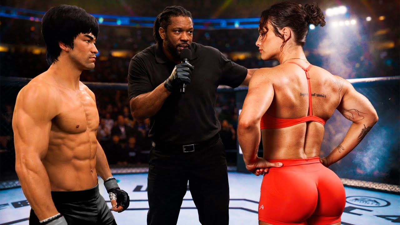 Bruce Lee vs. Super Back Builder | EA Sports UFC 5