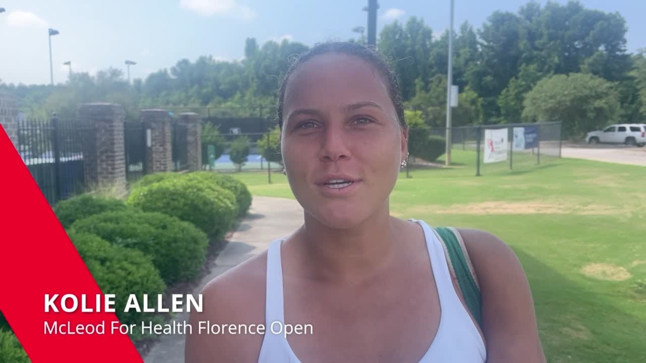 Kolie Allen McLeod For Health Florence Open