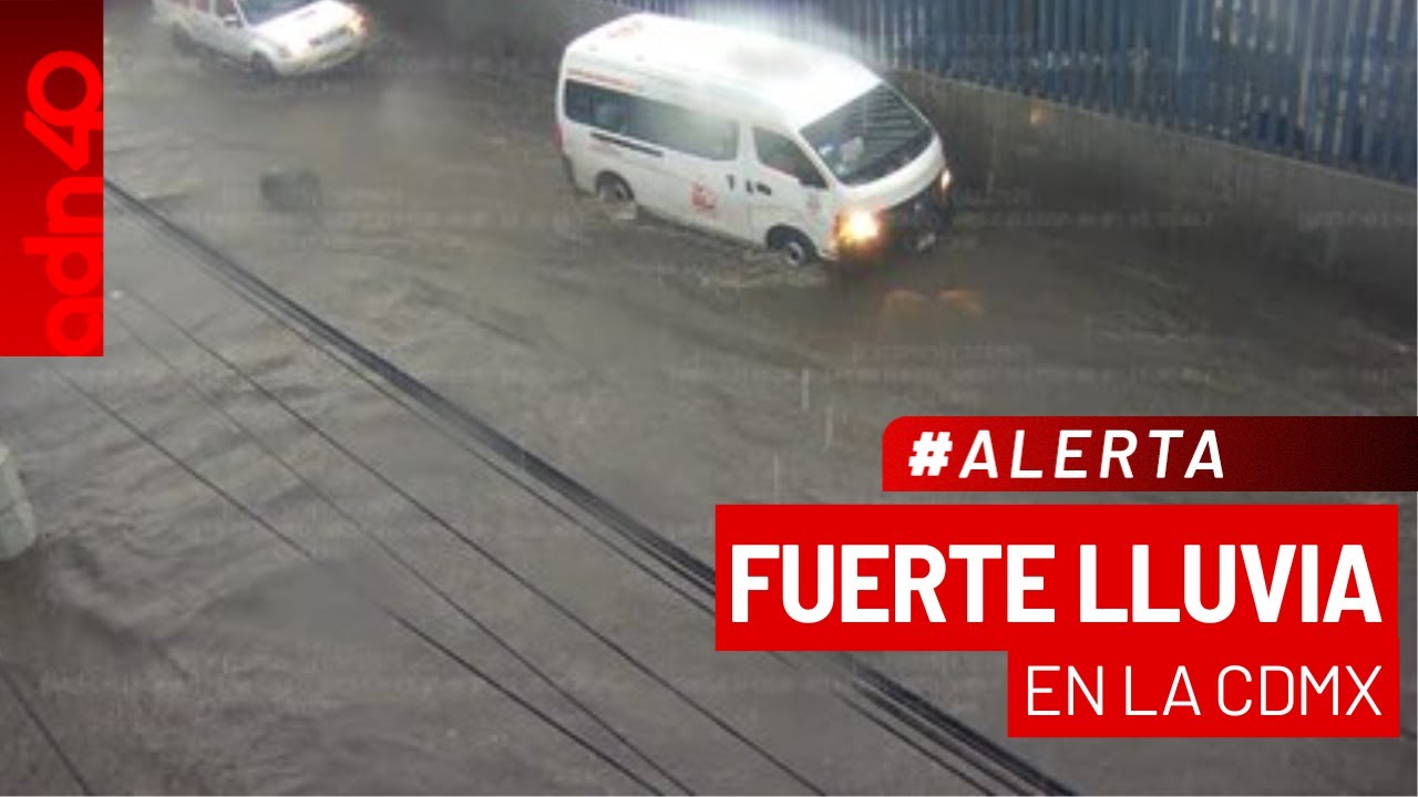 🚨¡Última Hora! Reportan una fuerte lluvia con granizo en Iztapalapa y Tlalpan