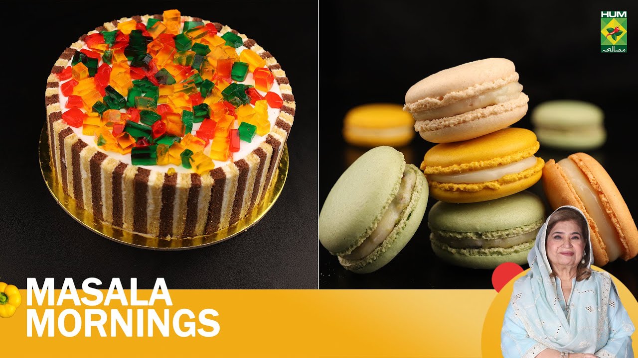 Almond Macaron & Tutti Frutti Cake | Masala Mornings | Shireen Anwar | 24 Jan 2025 | Masala TV