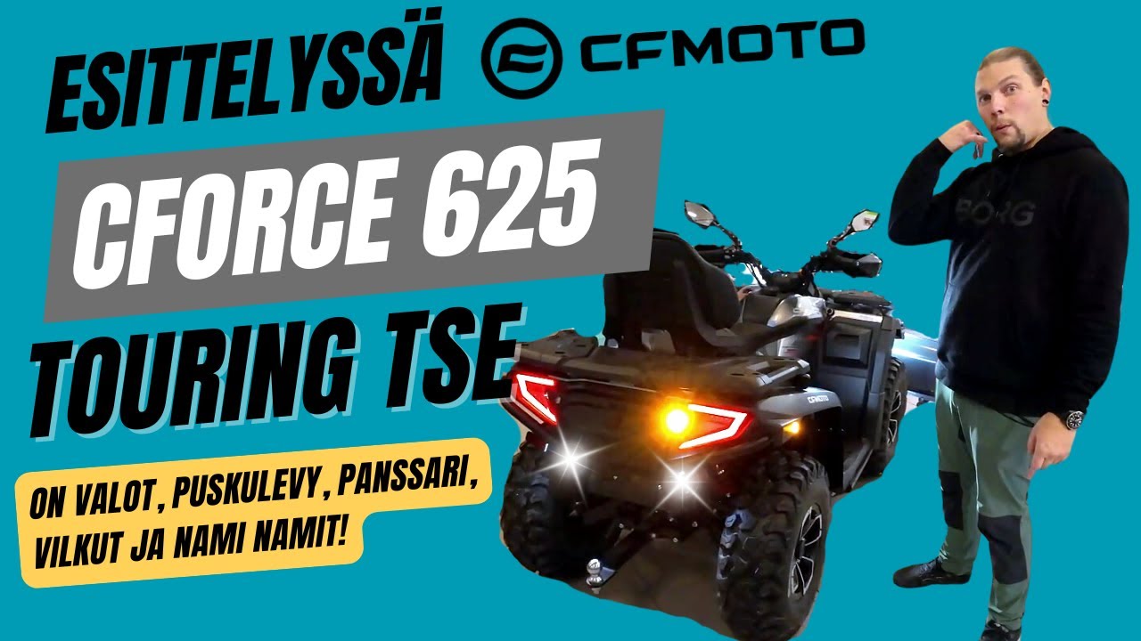 Esittelyssä CFMOTO CFORCE 625 Touring Takatalo Special Edition | Kattavasti varusteltu erikoismalli