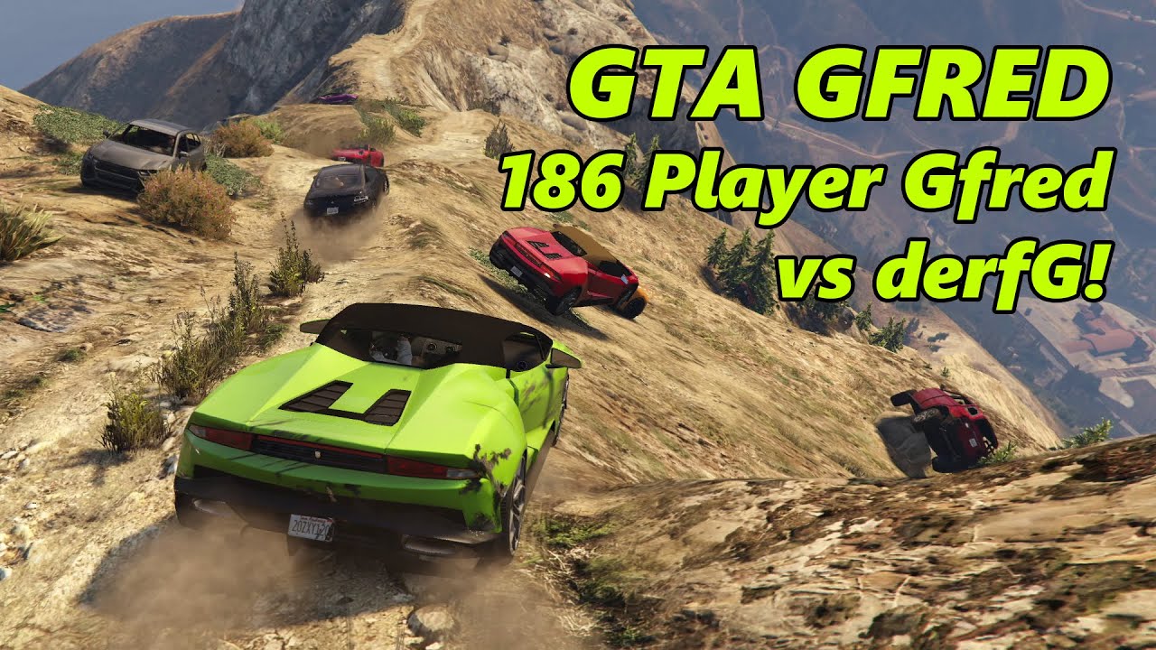 186 Player Gfred vs derfG! - GTA 5 Gfred #17 (№192)