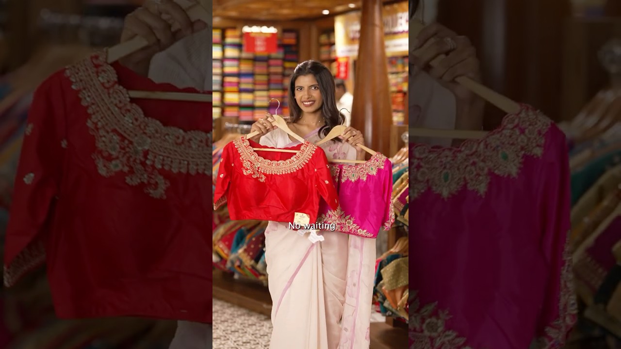 Ready-to-Wear Saree Blouses for Every Occasion