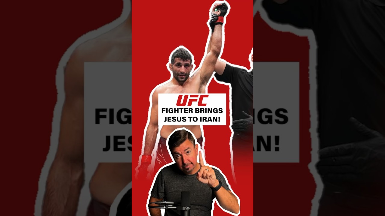 UFC привозит ИИСУСА в ИРАН! 🇮🇷🤯 #христианин #библия #иисус #катушки #шорты #ufc #иран #боец