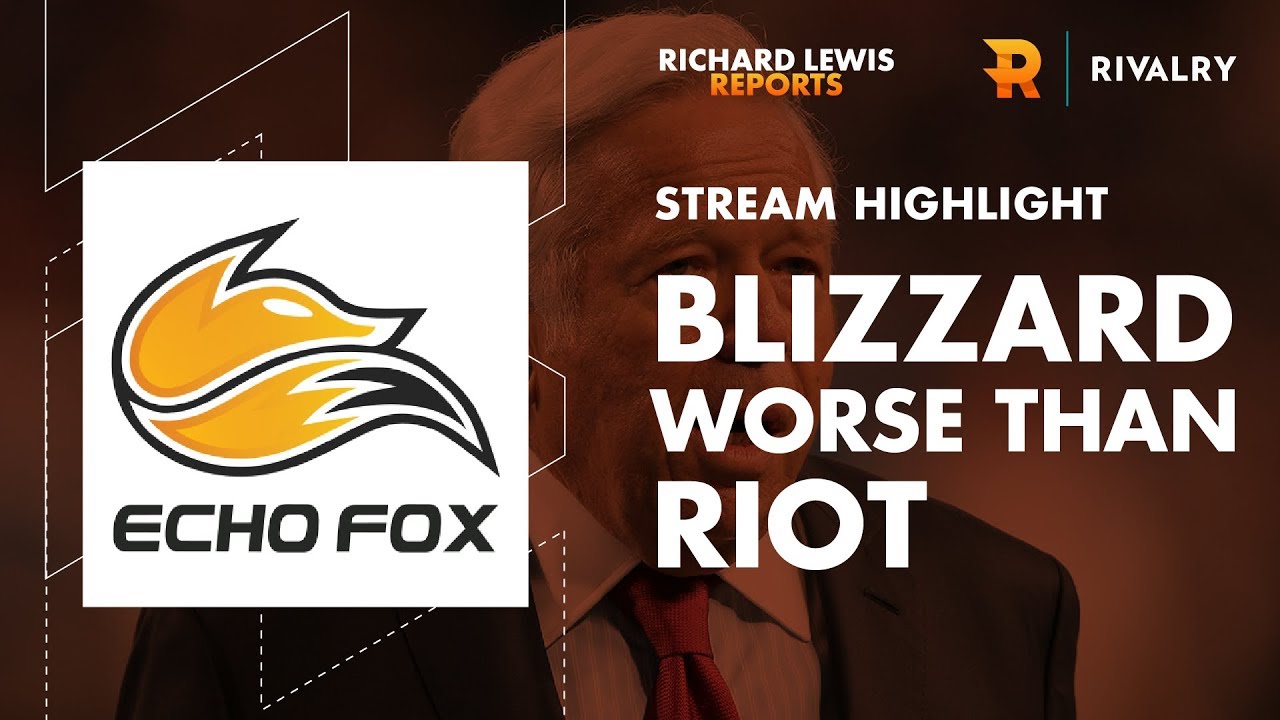 Live Stream: When Blizzard Is Worse Than Riot Games