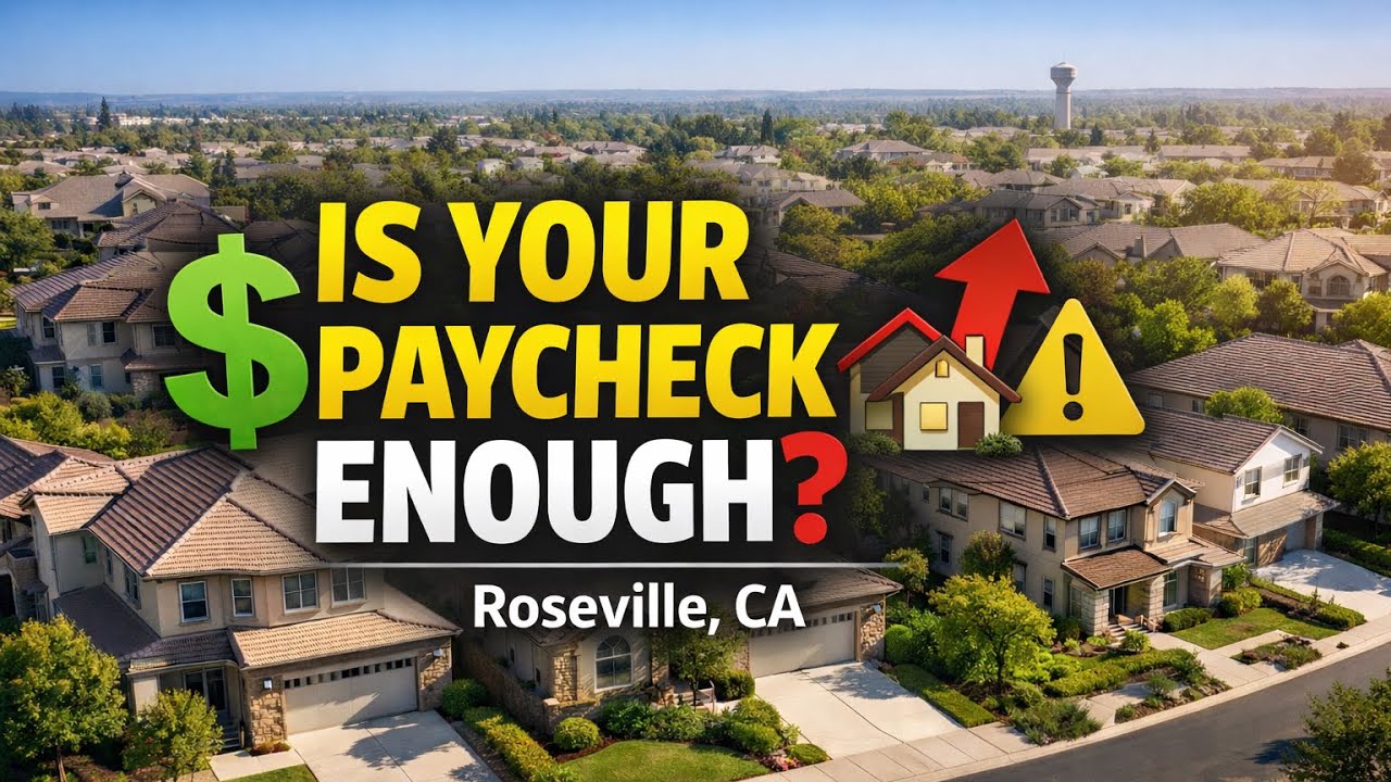 Roseville housing market: Income needed to buy your first home