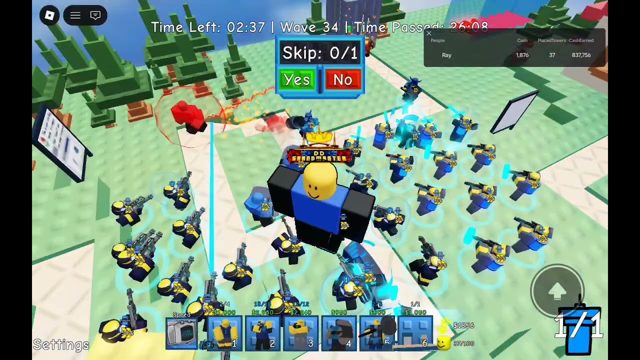 Random stuffs I wanted to record on doomspire defense '_'