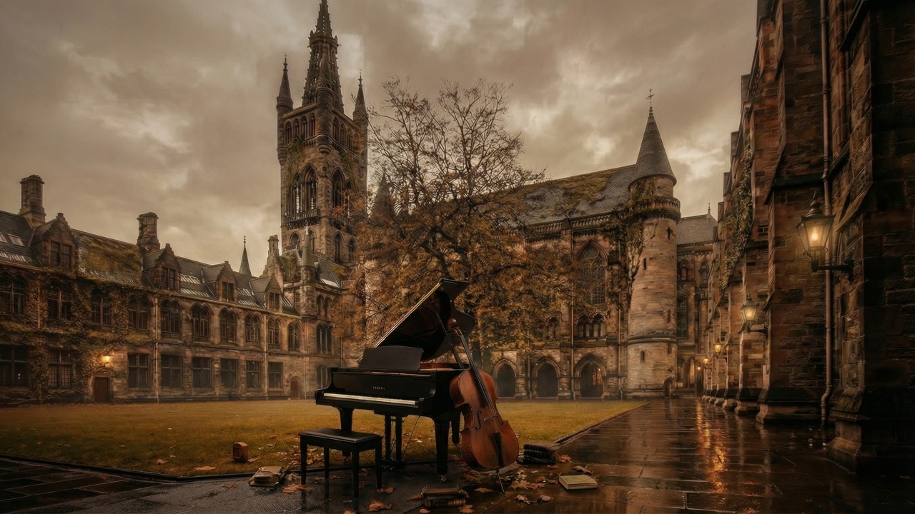 The Midnight Cello | Dark Cello & Piano Music | Deep Focus, Study, Cafe