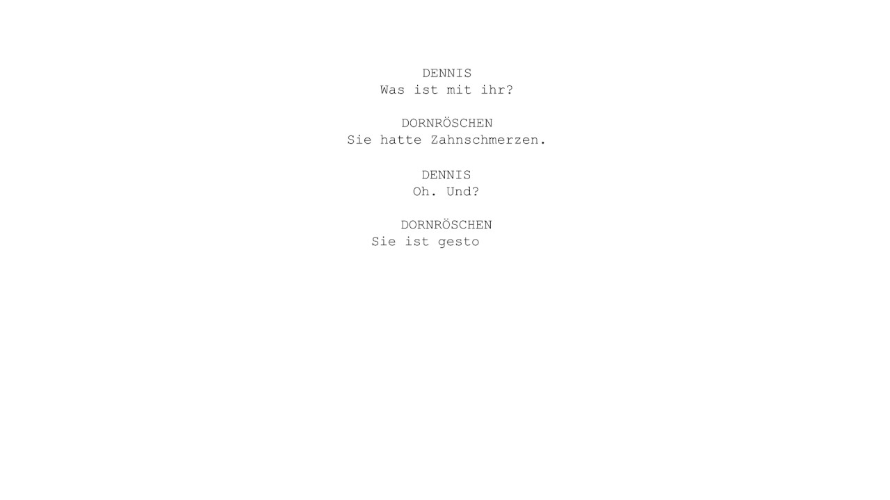 Seitenblick (3/5) // Dornr&ouml;schen 2.0