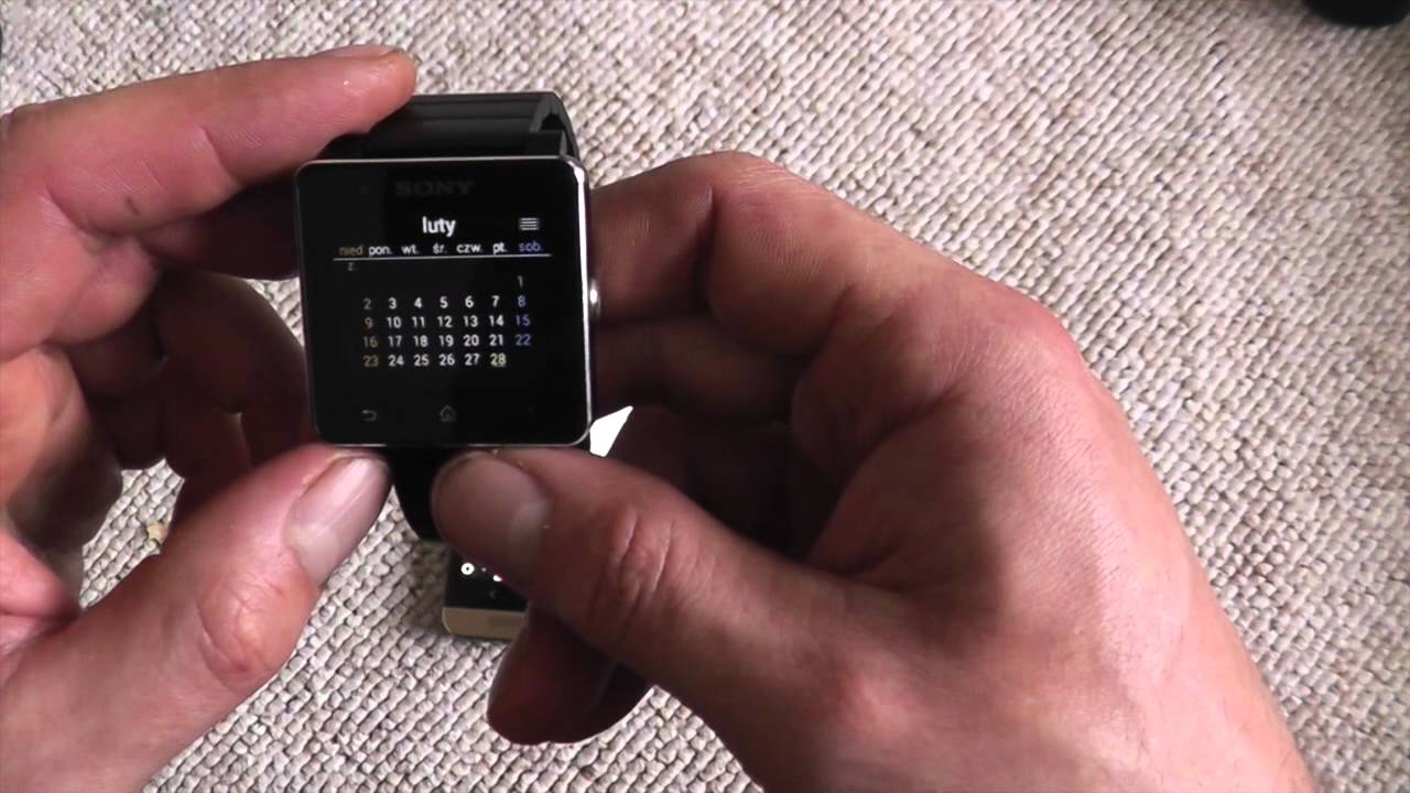 Sony Smartwatch 2, Unboxing, SetUp, Parowanie HTC One, Ustawienia