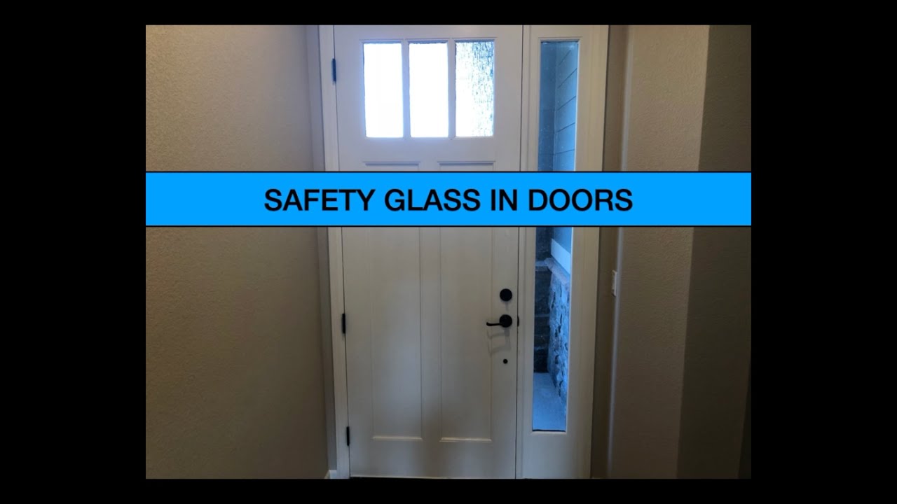 Safety Glazing in Doors