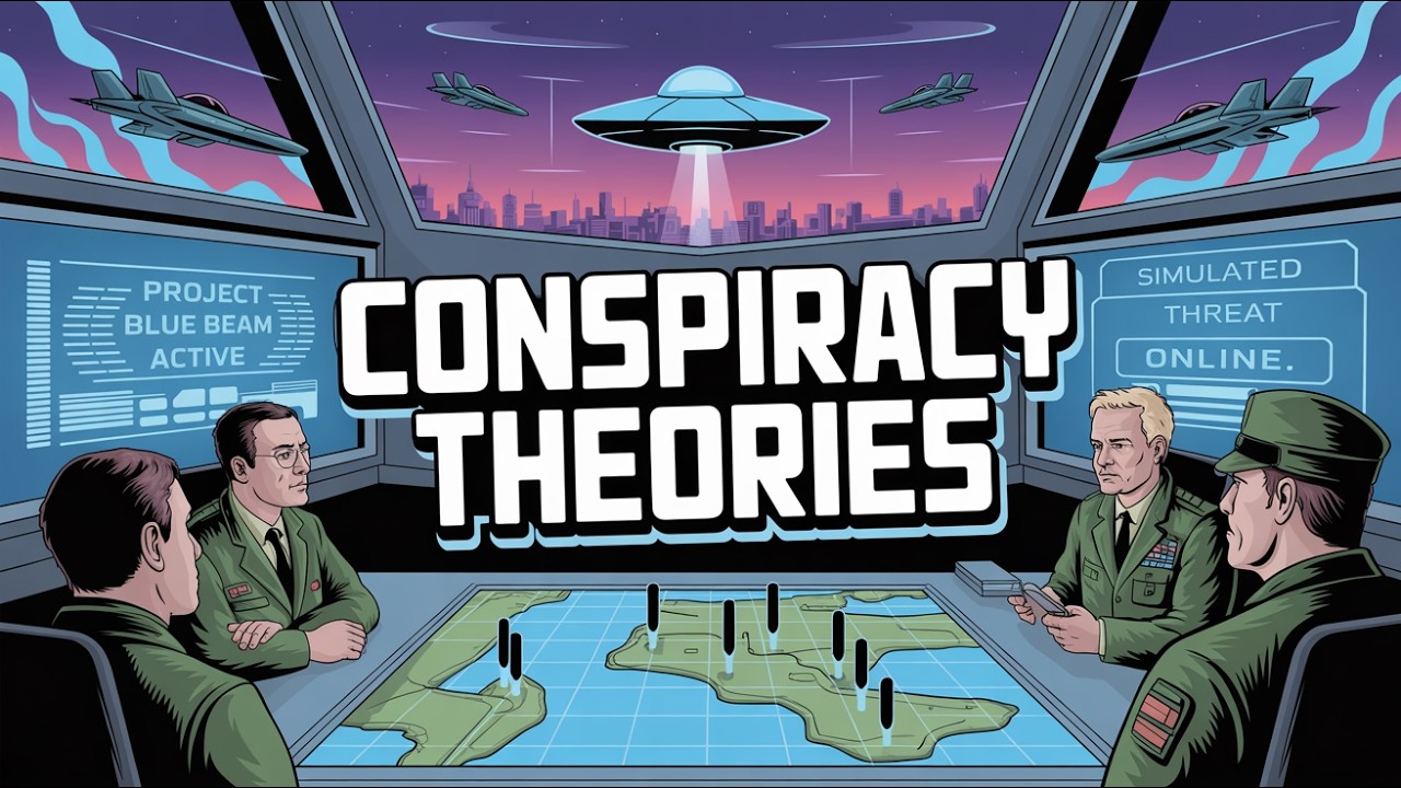 Conspiracy Theories | The Truth Behind Project Blue Beam | Black Screen