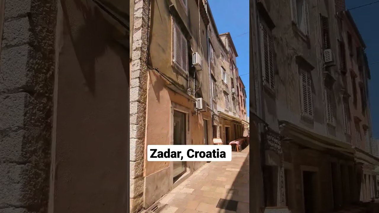 Zadar Croatia - #croatia #zadar #familytravel #holiday #shorts #adventure #funny #holidayseason