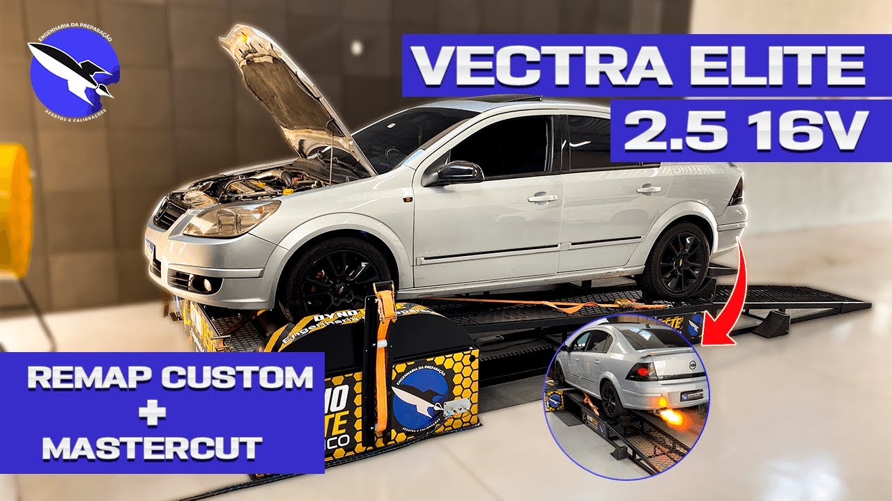 Vectra Elite 2.5 16v Remap Custom + MasterCut