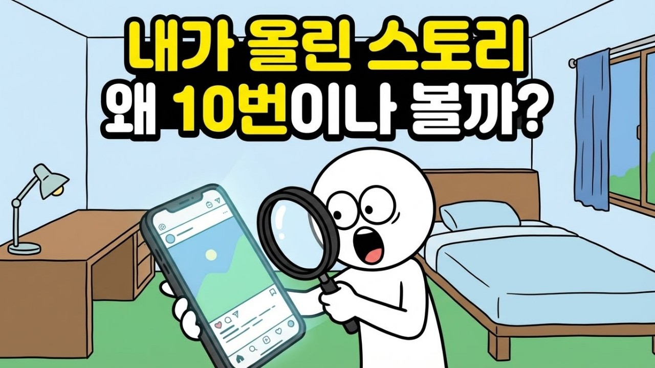 인스타 스토리 자꾸 다시 보는 심리, 당신의 자존감이 위험하다는 신호입니다