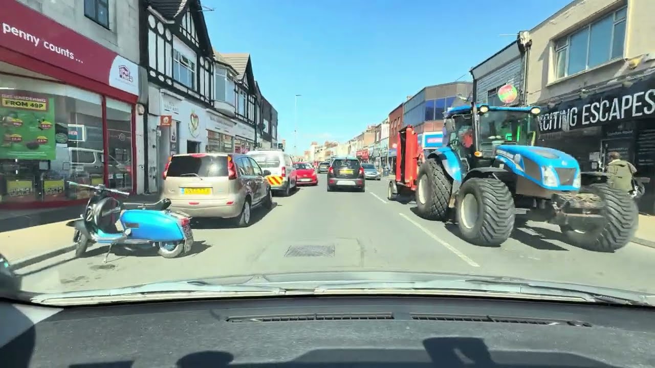 29mins Drive Around Portsmouth UK | Fratton North End Hilsea Purbrook Waterlooville Cowplain