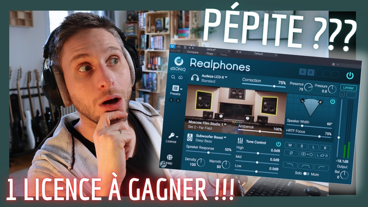 Realphones de DSONIQ : ton casque devient un vrai studio (🎁 + LICENCE À GAGNER)