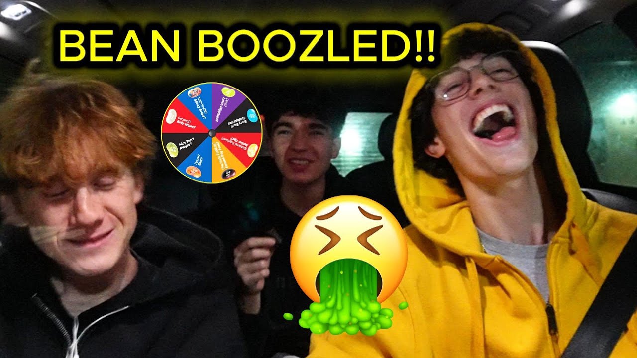WE THREW UP!! - BEAN BOOZLED CHALLENGE