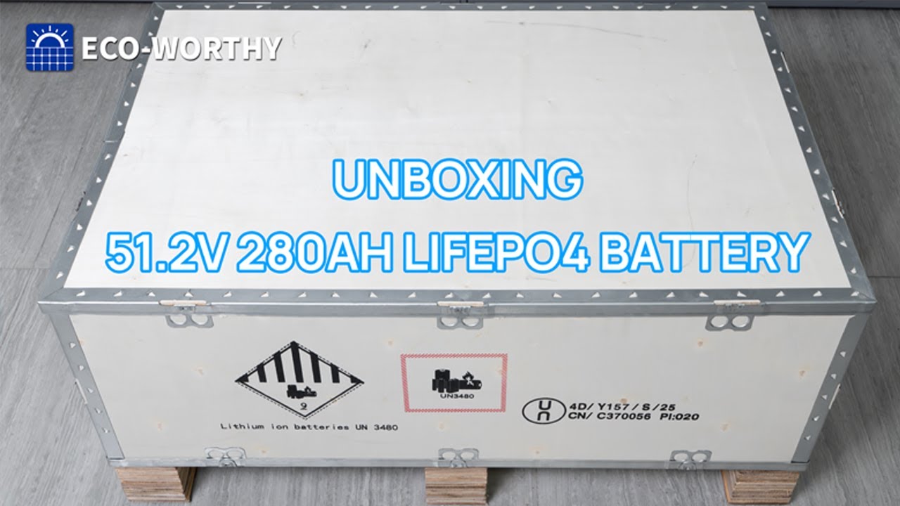 Unboxing & Setting Up | ECO-WORTHY 51.2V 280Ah LiFePO4 Battery