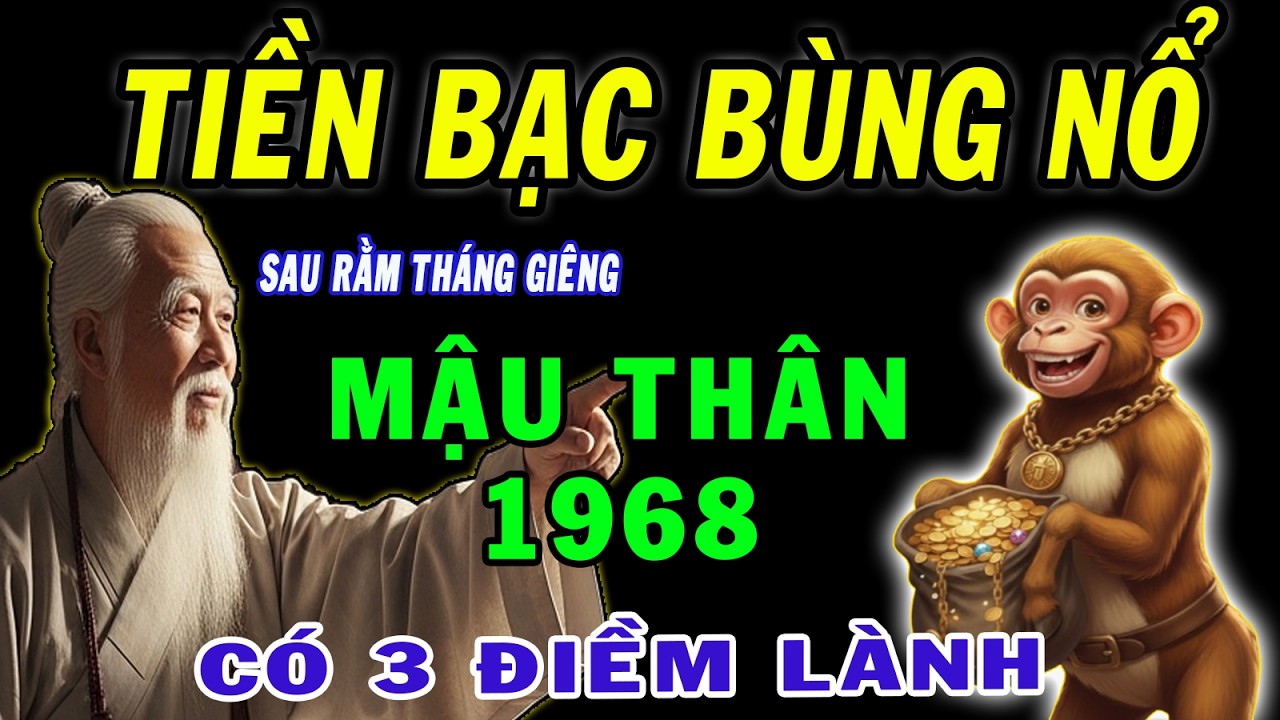 Thầy Phong Thuỷ Dặn Mậu Thân 1968 Chú Ý Có 3 Điềm lành giúp xoay chuyển tình thế, đổi vận giàu sang