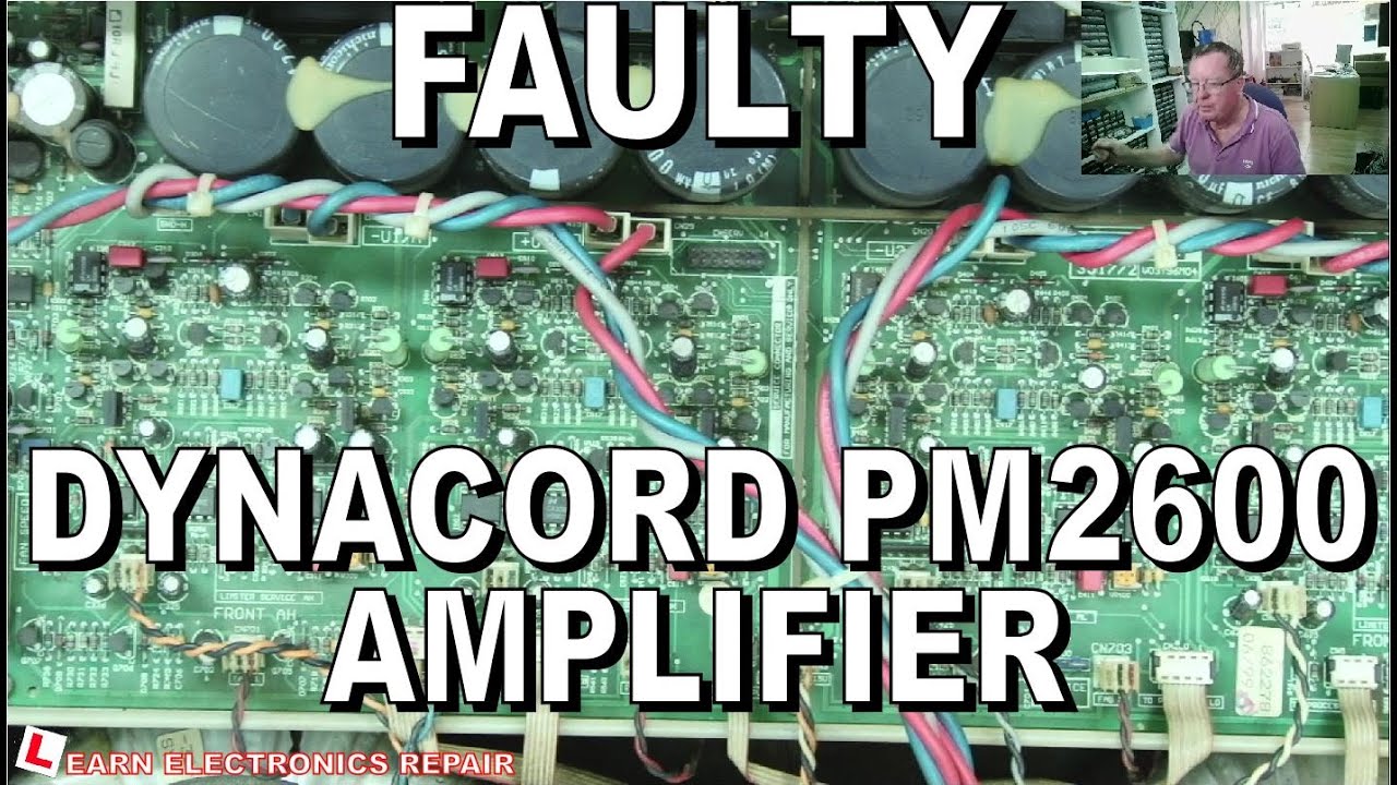 Faulty Dynacord PM3600 PowerMax Amplifier Repair