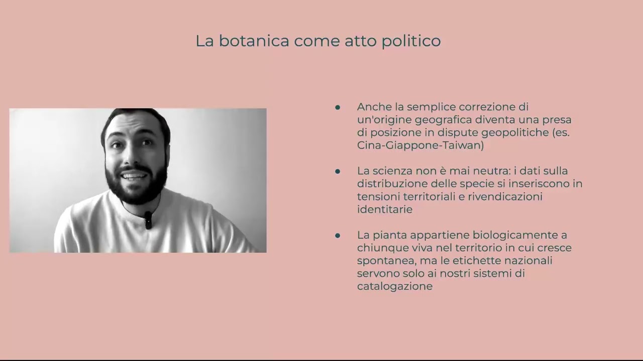 Le piante non hanno passaporto