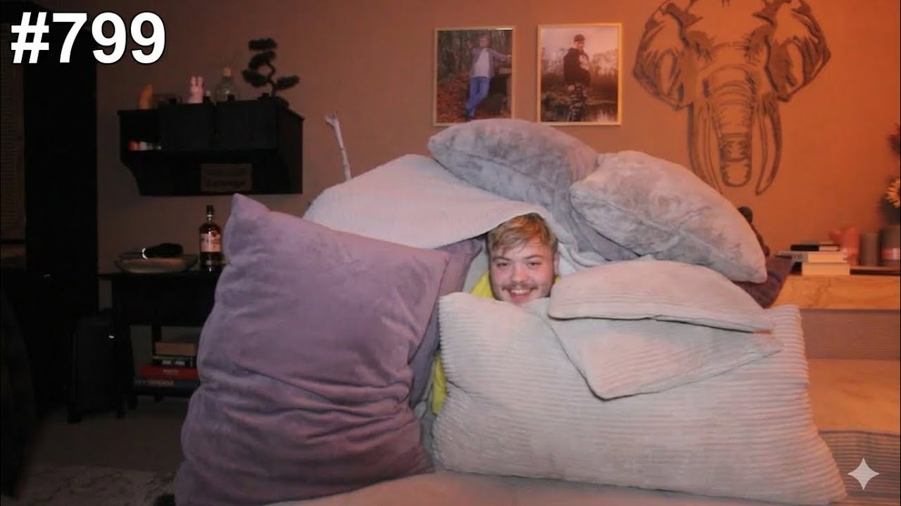 ME EIGEN FORT VAN DEKENS EN KUSSENS VLOG 799