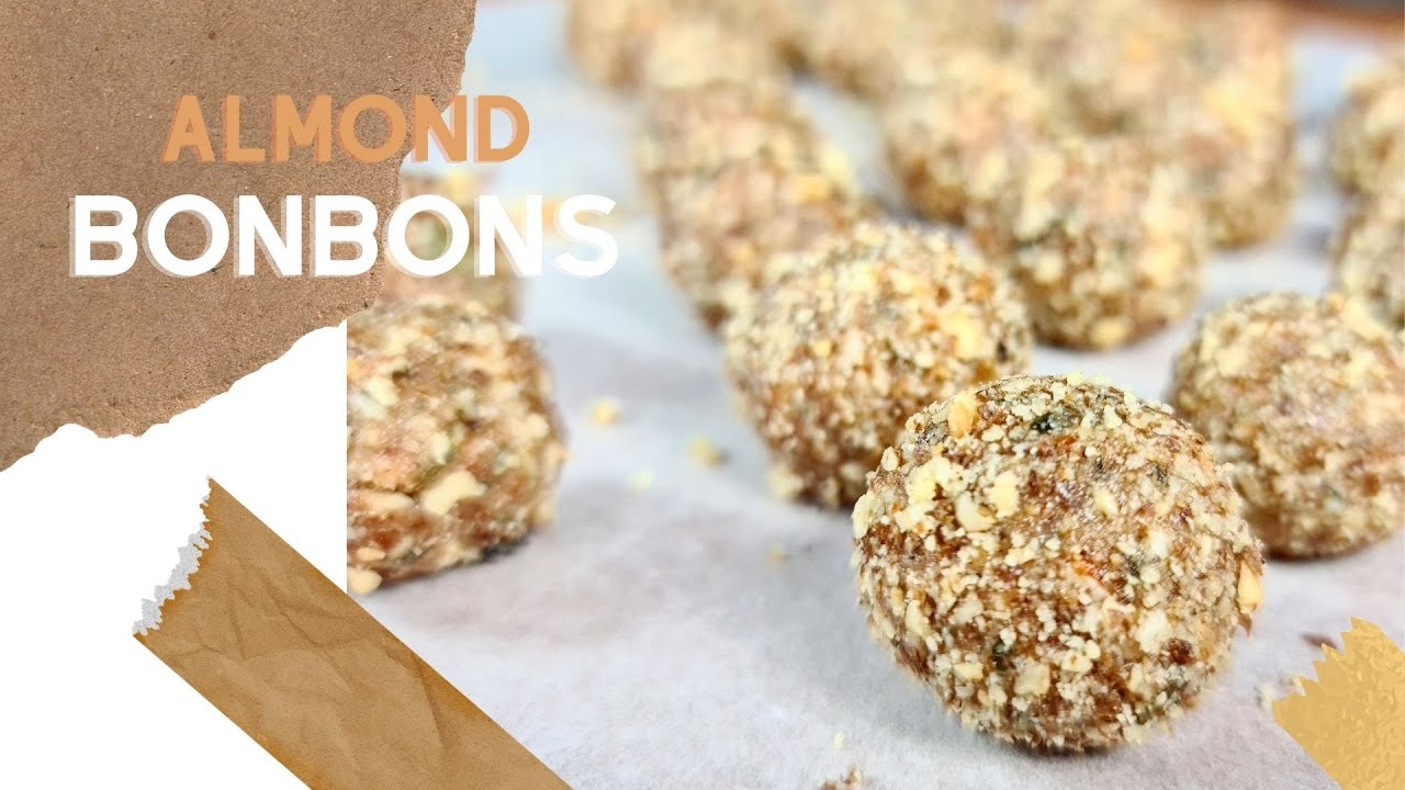 Almond Bonbons/  Домашни бадемови бонбони