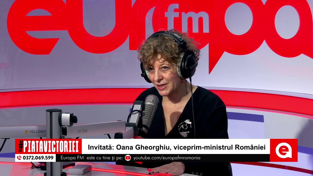 Piața Victoriei - Invitată: Oana Gheorghiu, viceprim-ministrul Rom&acirc;niei